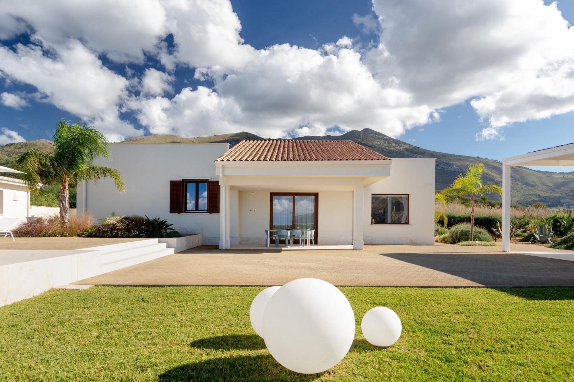 Villa Etesiae Castellammare del Golfo Luaran gambar