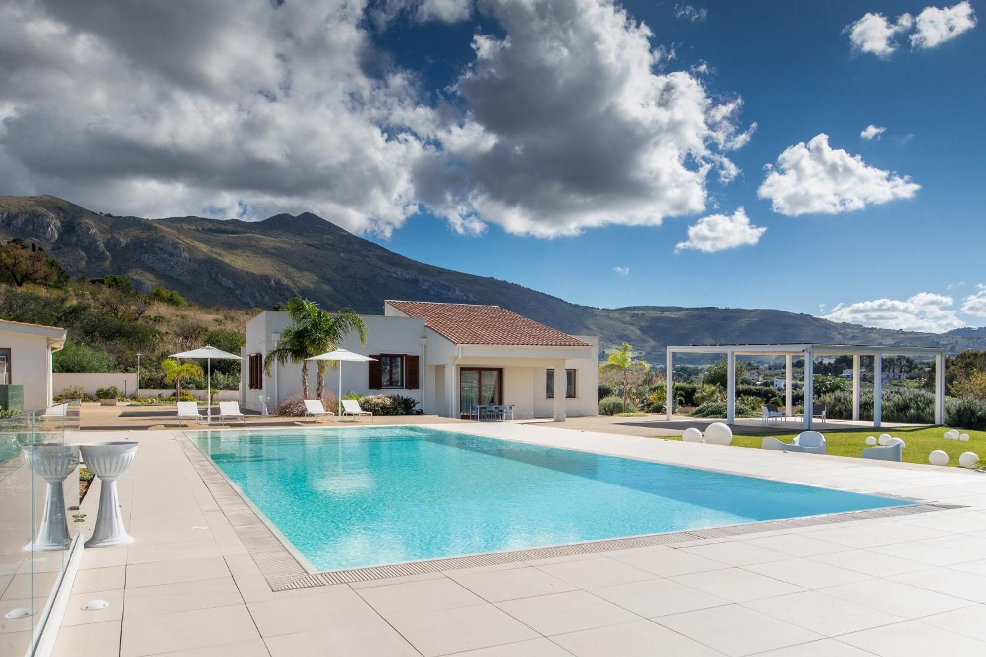 Villa Etesiae Castellammare del Golfo Luaran gambar